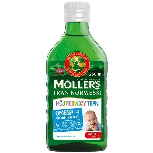 Suplement diety mój pierwszy tran norweski dla dzieci Möller's