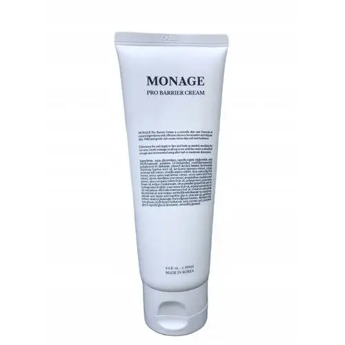 Monage Pro Barrier Cream Ochronny krem do twarzy, silnie nawilżający 100ml