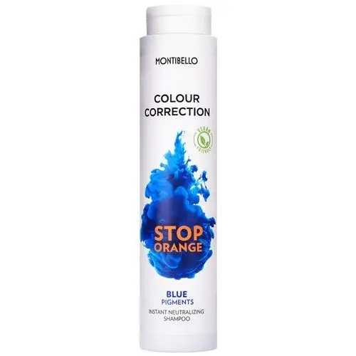 Colour correction stop orange blue pigments - szampon do włosów rozjaśnianych, 300ml Montibello