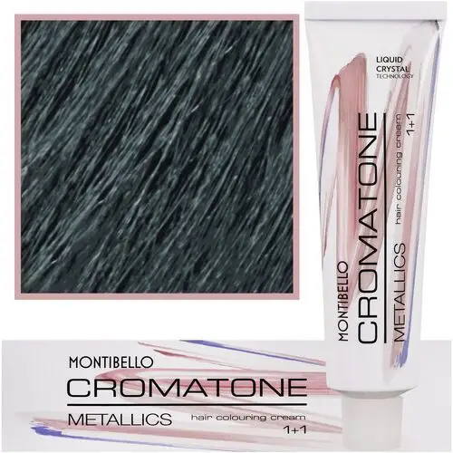 Montibello cromatone metallics, wielofunkcyjna farba do włosów 60 ml 6,12 m