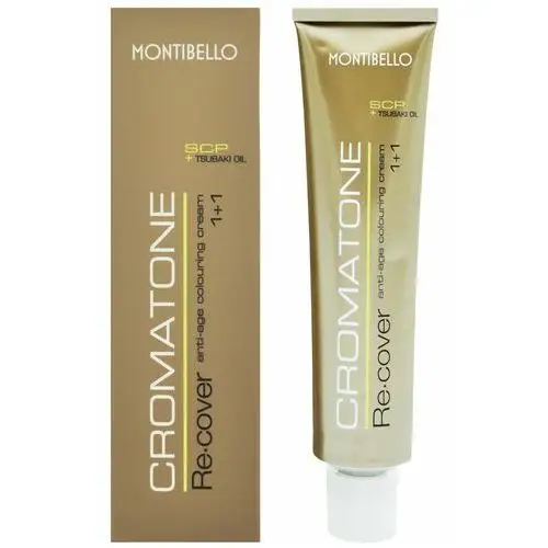 Cromatone recover farba 60ml do włosów siwych 10.32 champagne gold Montibello