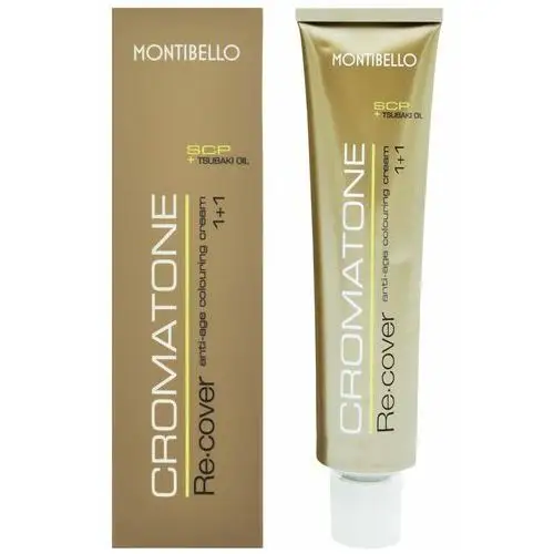 Montibello cromatone recover, farba do włosów siwych, 60ml 9,14