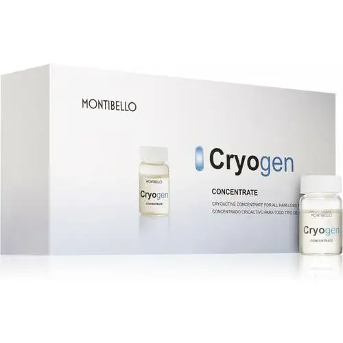 Cryogen concentrate pielęgnacja wspierająca porost włosów i zapobiegająca ich wypadaniu z aplikatorem 10x7 ml Montibello