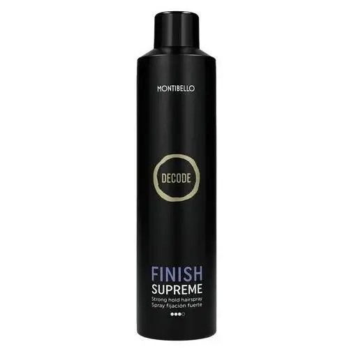 Montibello Decode Finish Supreme 400ml Lakier mocno utrwalający