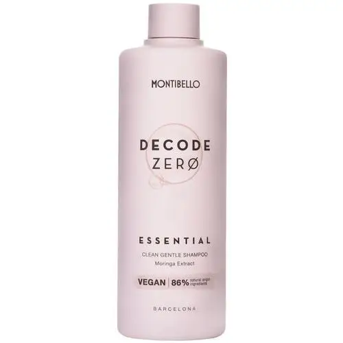 Montibello decode zero essential clean gentle shampoo szampon do włosów 300ml
