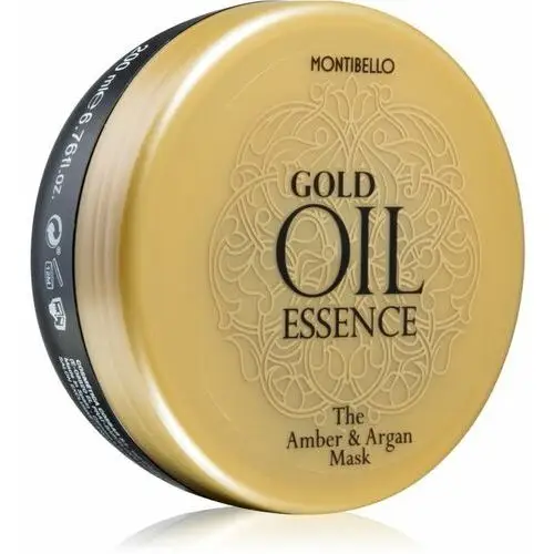 Montibello Gold Oil Amber & Argan Mask rewitalizująca maseczka do włosów 200 ml