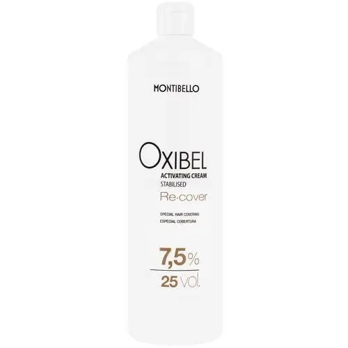 Oxibel cream - woda do farb cromatone, 1000ml 25 vol - 7.5% Montibello