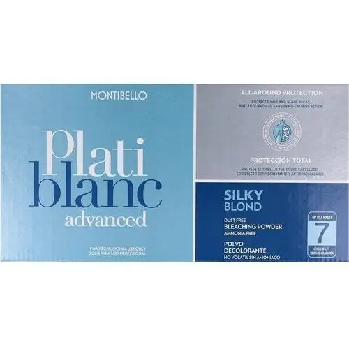 Montibello Platiblanc Advanced Silky Blond 2x500g, kolor blond