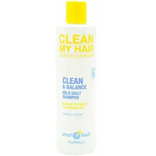 Montibello smart touch clean my hair wegański szampon oczyszczająco-nawilżający 300ml