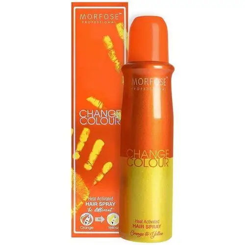 Morfose colour spray orange to yellow - spray koloryzujący do włosów, 150ml