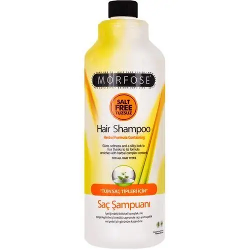 Morfose Herbal Formula Salt-Free Hair Shampoo, 1000 ml. Szampon do włosów bez soli