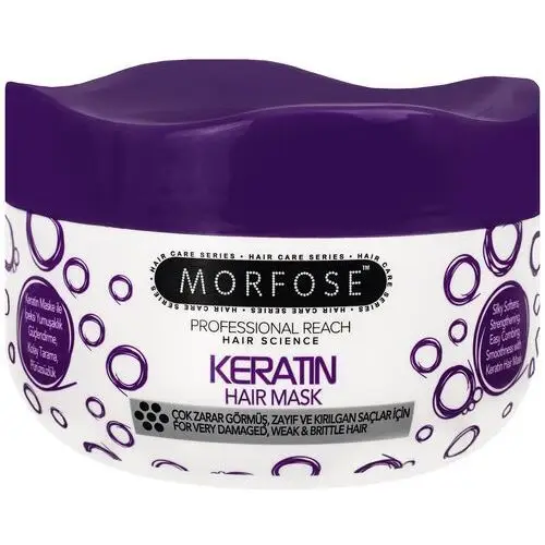 Morfose keratin hair mask – keratynowa maska do włosów zniszczonych i słabych, 500ml