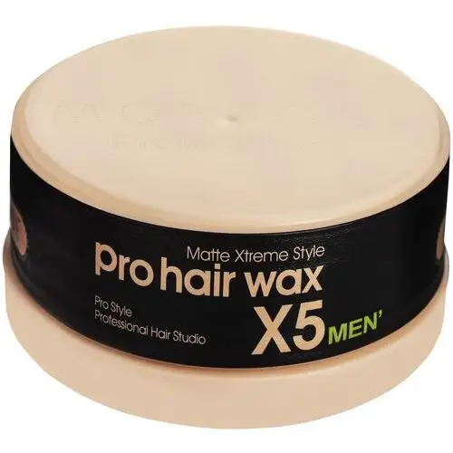 Morfose pro hair wax x5 - matowy, mocny wosk do stylizacji włosów, 150ml