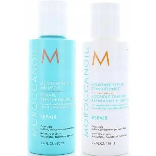 Moroccanoil Moisture Repair Szampon Odżywka 2x 70