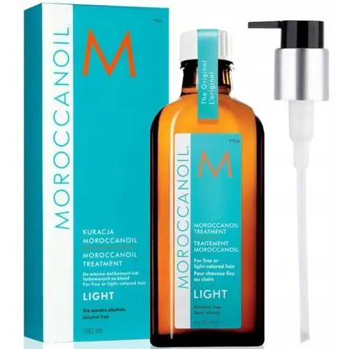 Moroccanoil Olejek Arganowy Kuracja Treatment Light 100 ml