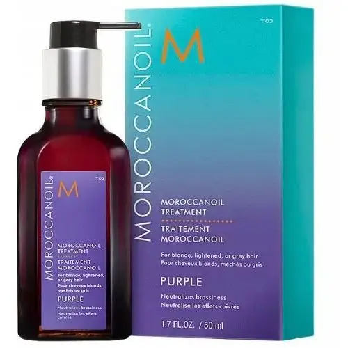 Moroccanoil Purple Kuracja do włosów blond 50ml