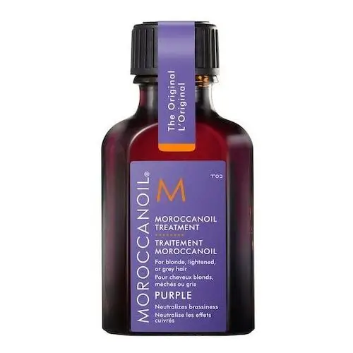 Moroccanoil Treatment Purple - Kuracja do włosów blond, pasemek i siwych, 730390