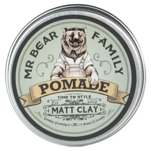 Mr bear family pomade matt clay travel size (30 g)