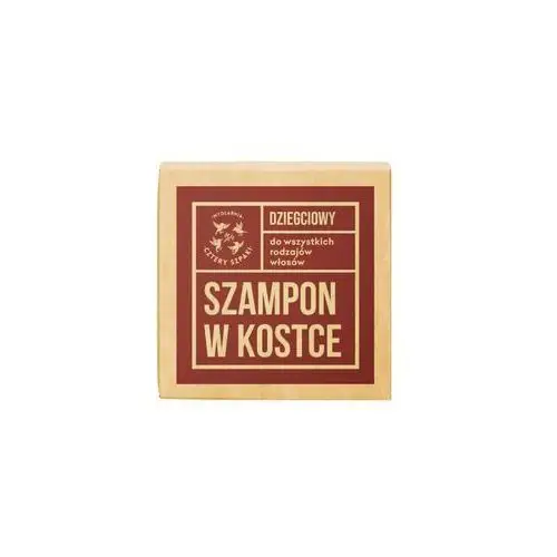 Mydlarnia Cztery Szpaki, Szampon w kostce dziegciowy, 75 g