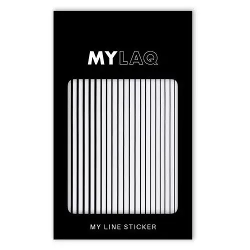 Naklejki wodne Black Line Sticker MylaQ