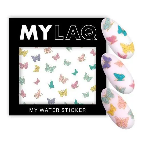 Naklejki wodne Colorful Butterfly Sticker MylaQ,82