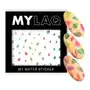 Naklejki wodne colourful leaf sticker Mylaq Sklep on-line