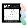 Naklejki wodne Green Leaf Sticker MylaQ Sklep on-line