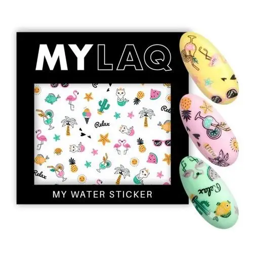 Mylaq Naklejki wodne summer essentials sticker