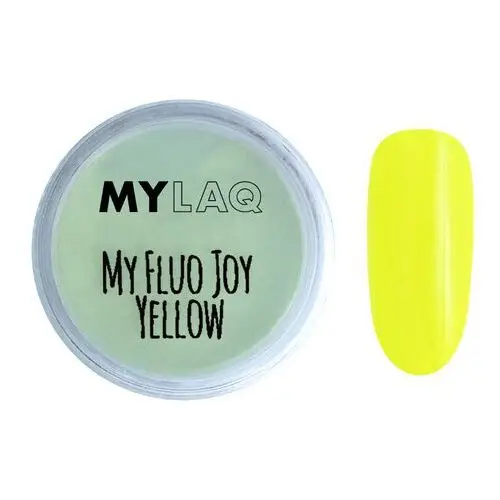 Pyłek Fluo Joy Yellow MylaQ