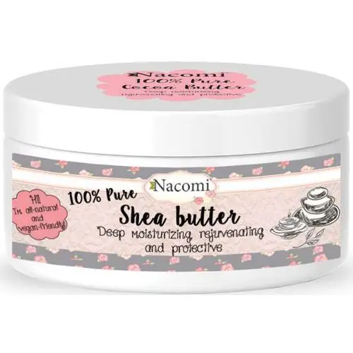 Nacomi - 100% pure shea butter - czyste masło shea - 100ml