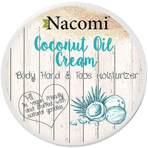 Nacomi coconut oil cream uniwersalny krem kokosowy 100ml