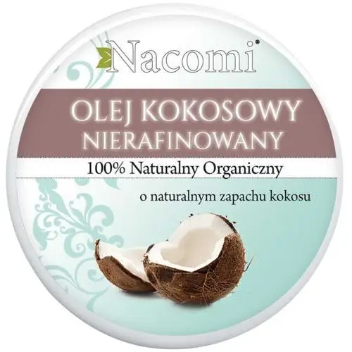 Nacomi coconut oil olej kokosowy nierafinowany 100ml