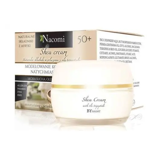 Krem shea na noc +50 lat, 50 ml, NACKRE103