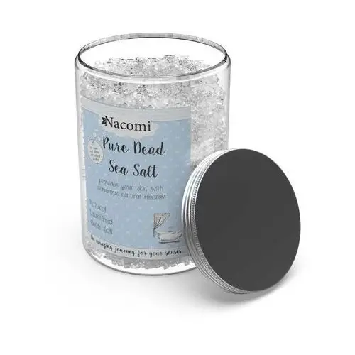 Naturalna nieoczyszczona sól z morza martwego 1400g Nacomi