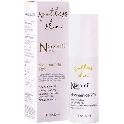 NACOMI Next Level Niacynamidy 20% Serum do twarzy rozjaśniające 30ml, 26BE-699BB0