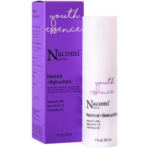 Nacomi next level retinol 0,35%+bakuchiol 1% 30ml