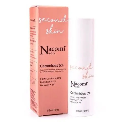 Nacomi Next level - second skin, serum ceramidy 5%, 30 ml