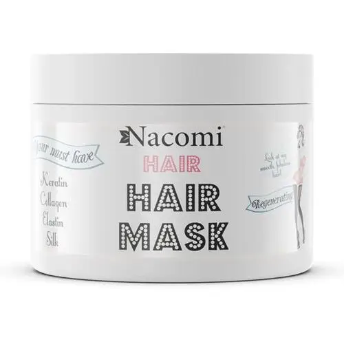 Nacomi Odżywczo-regenerująca maska do włosów 200 ml
