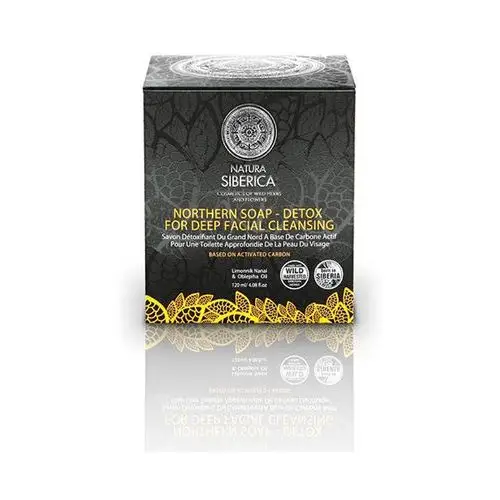 Natura siberica 120ml północne mydło do głębokiego oczyszczania twarzy