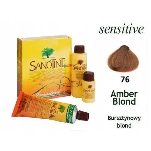 Naturalna Farba Sanotint Sensitive 76 Amber Blonde