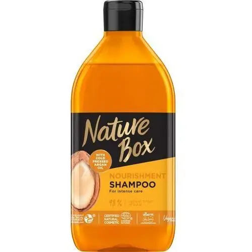 Nature box nourishment shampoo odżywczy szampon do włosów z olejem arganowym 385 ml