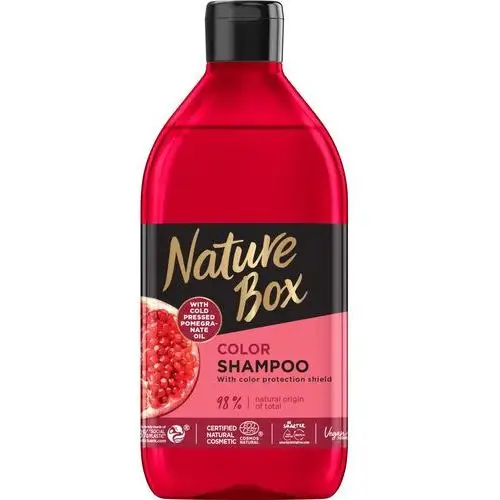 Szampon do włosów farbowanych z olejem z granatu 385 ml Nature Box