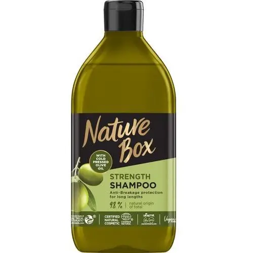 Szampon do włosów zniszczonych z olejem z oliwki Nature Box