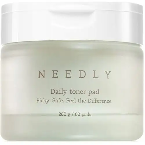 Needly Daily Toner Pad Złuszczające Płatki Do Twarzy 60 Sztuk