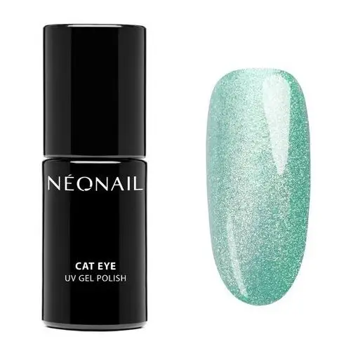 Lakier hybrydowy Cat Eye Satin Turquoise NeoNail Cat Eye Satin