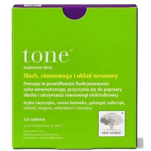 Tone x 120 tabletek New nordic