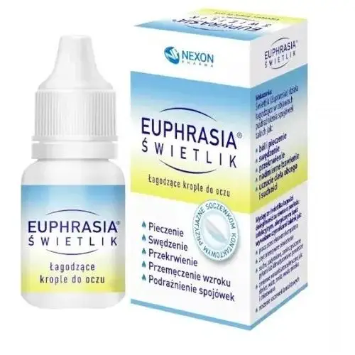 Nexon Euphrasia świetlik łagodzace krople do oczu 10ml