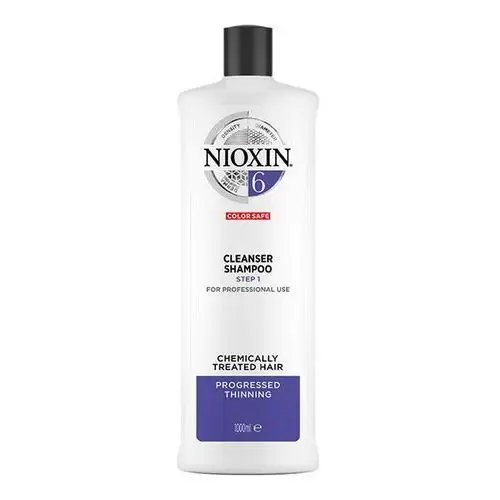 Nioxin 3D System 6, szampon oczyszczający, 1000ml, 2365