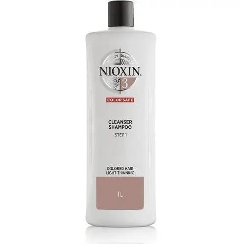 Nioxin care system 3 cleanser 1000ml - szampon 1000 ml