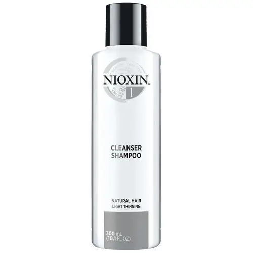 Nioxin System 1 | Szampon przeciw wypadaniu do włosów naturalnych i lekko przerzedzonych 300ml